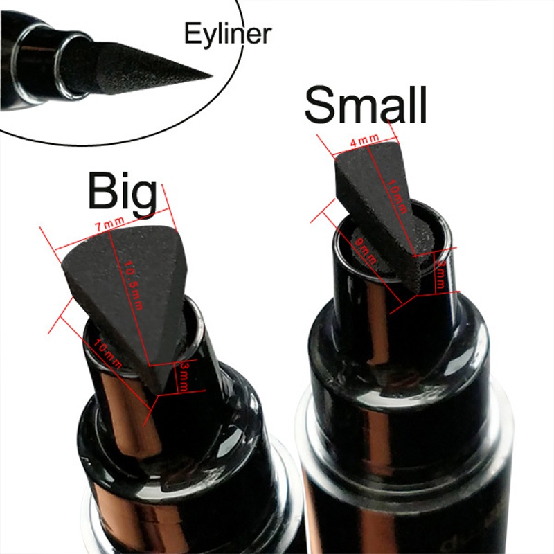 [Hàng mới về] Bút kẻ mắt nước 2 đầu trang điểm mắt mèo lâu trôi | BigBuy360 - bigbuy360.vn