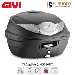 Thùng Chứa Đồ Givi B360NT 36 Lít Kèm Đế Lắp Thùng | Hibushop