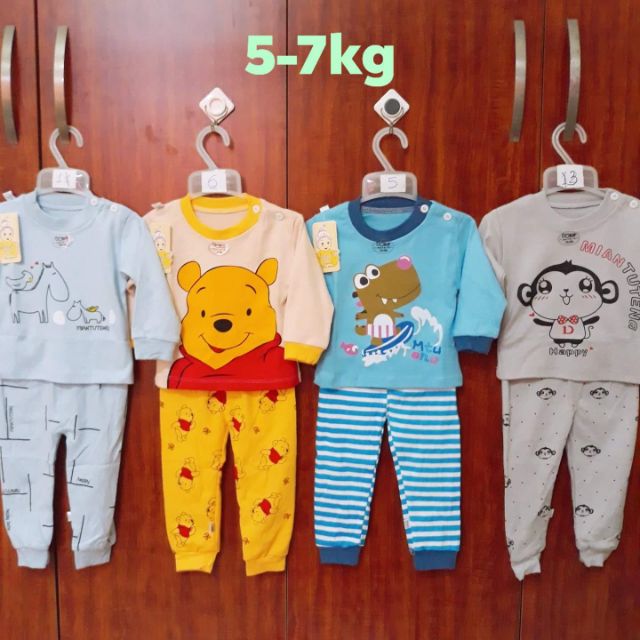 Set 5 bộ cotton qc