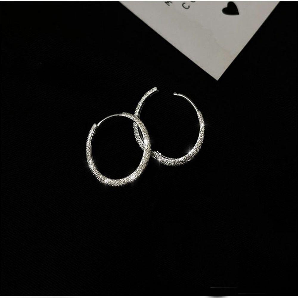 Bông Tai Mạ Màu Galaxy Đơn Giản Sáng Tạo|Khuyên Tai Hình Học Nhiều Màu Sắc