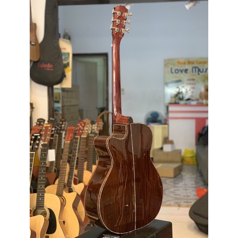Đàn Guitar Gỗ Cẩm Ấn Cao Cấp