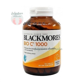 Viên uống bổ sung Vitamin C Blackmores Bio C 1000mg 150 viên của Úc chính hãng