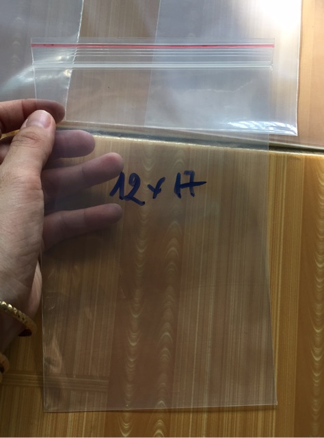 túi zip chỉ đỏ (1kg/1size) hàng đẹp