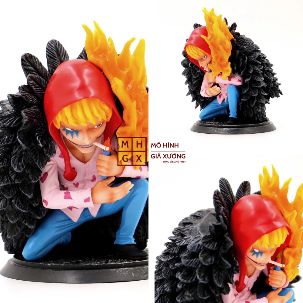 Mô hình One Piece Corazon tên thật là Donquixote Rosinante cao 11cm , figure one piece , , mô hình giá xưởng
