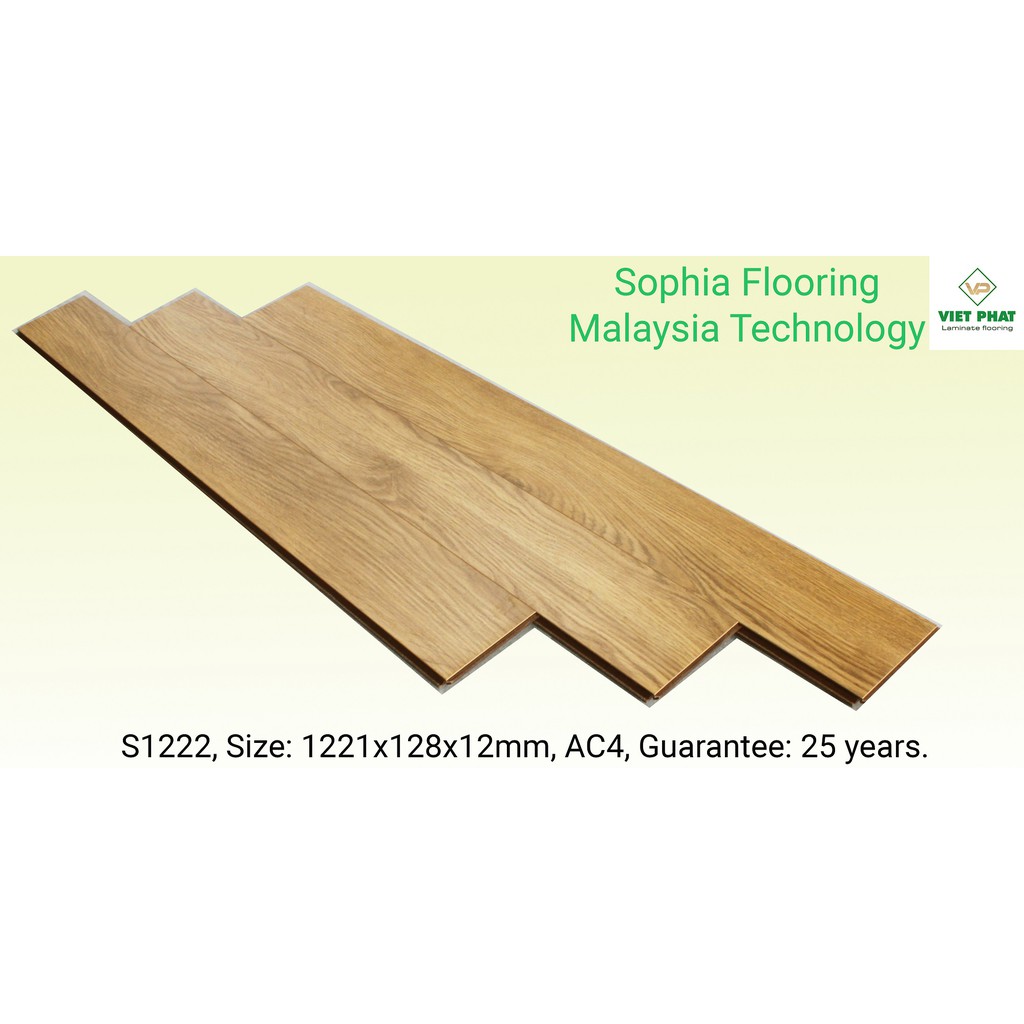 Sàn gỗ công nghiệp 12mm bề mặt laminate siêu chịu nước- số lương có han!!!