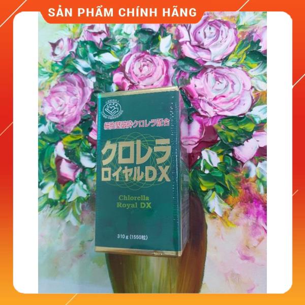 🌺 Tảo Lục Hoàng Gia CHLORELLA ROYAL DX Nhật Bản 1550 Viên
