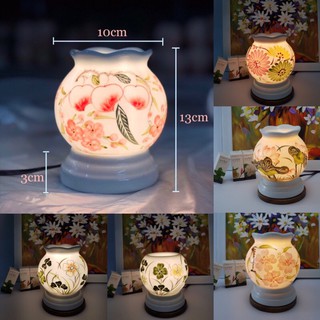 Đèn xông tinh dầu Bát Tràng giao mẫu ngẫu nhiên