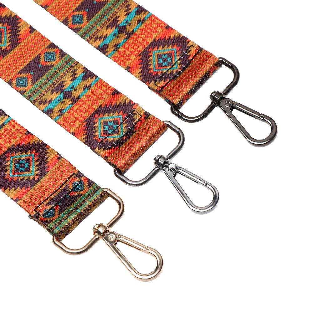 Dây Đeo Túi Xách Nylon Họa Tiết Thổ Cẩm Nhiều Màu Sắc Thời Trang