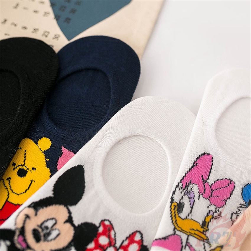 ❀ Vớ Mắt Cá Chân Q-1 Hoạt Hình Disney ❀ 1 Đôi Tất Ngắn Thời Trang Hip Hop Đường Phố Unisex
