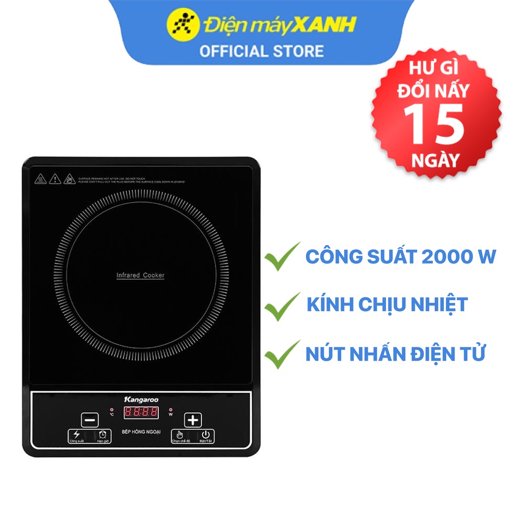 Bếp hồng ngoại Kangaroo KG20IFP1