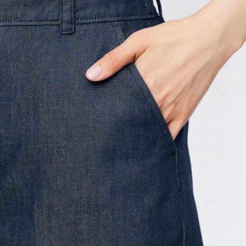 Quân jean lửng Gu nhật