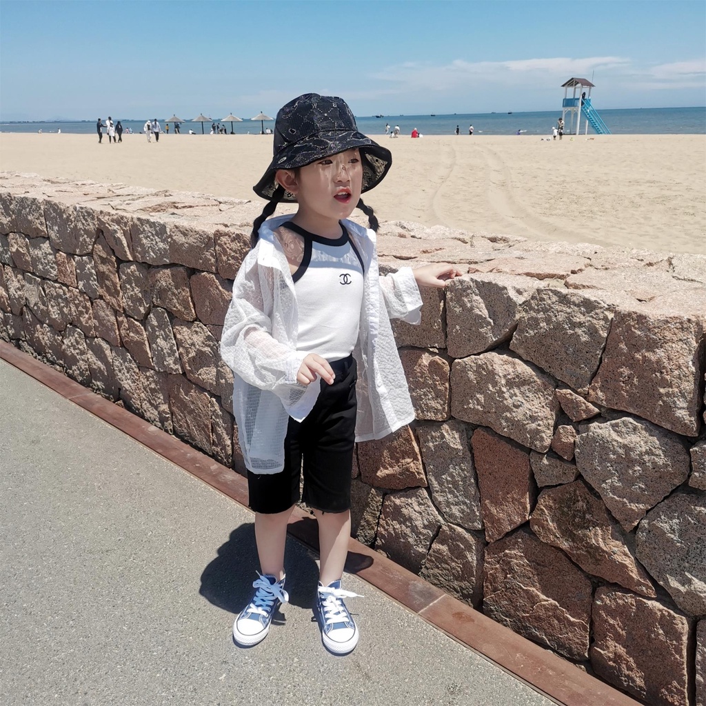 Áo Tank Top Sát Nách Thời Trang Mùa Hè Cho Bé Gái 1-6 Tuổi