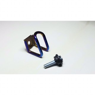 Móc treo đồ chữ U xe máy titan