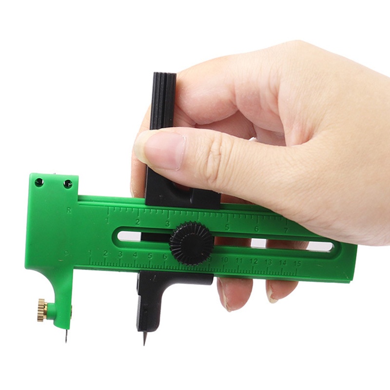 Dụng Cụ Cắt Hình Tròn / La Bàn Có Thể Điều Chỉnh Dùng Cắt Vải / Giấy / Thẻ Thủ Công DIY