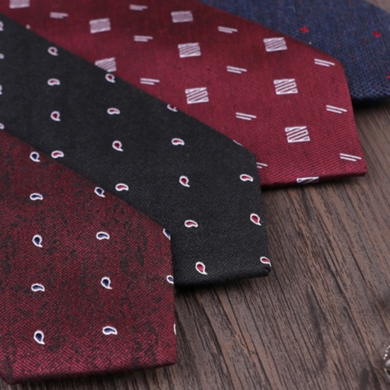 Cravat Nam cỡ trung 7cm cao cấp nhiều mẫu lựa chọn, cà vạt chú rể, Cavat dự tiệc, Calavat công sở CV-7124