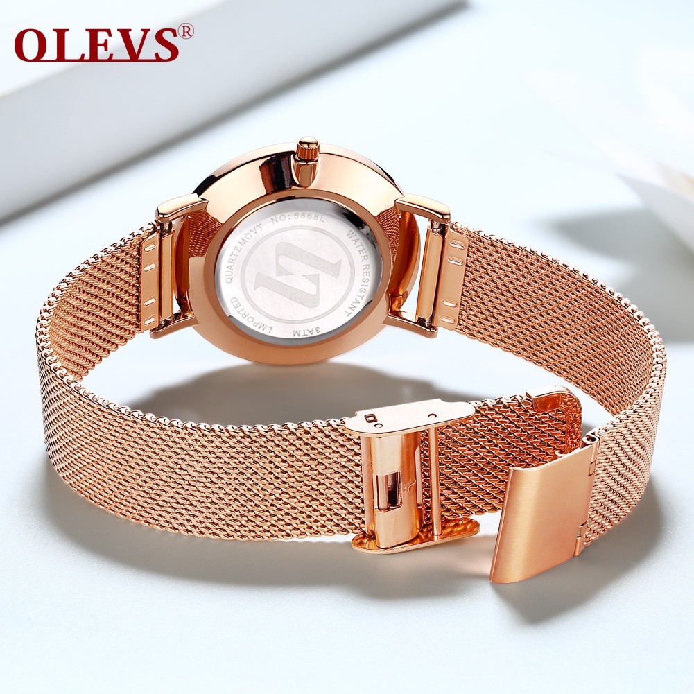 Đồng Hồ Đeo Tay OLEVS Kiểu Dáng Sang Trọng Thanh Lịch Dành Cho Nữ | BigBuy360 - bigbuy360.vn