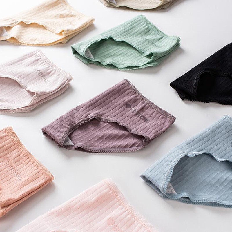 Qần Lót Nữ Cạp Viền Ren Kháng Khuẩn Cottony | BigBuy360 - bigbuy360.vn