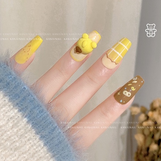 Cặp Charm Hoạt Hình Mông Gấu Thỏ HÀN QUỐC Dễ Thương