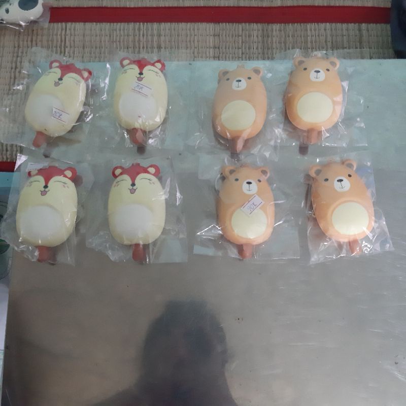 squishy kem thú .