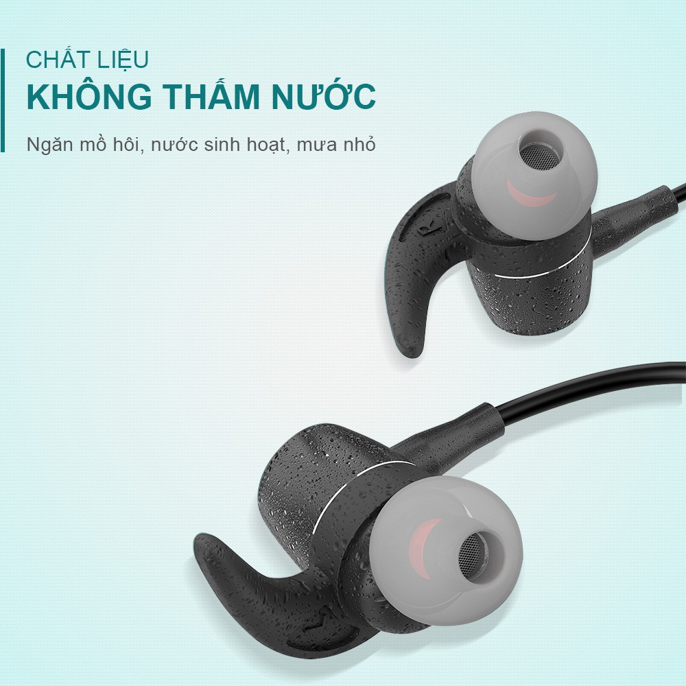 Tai nghe bluetooth JUYUPU BR101 đeo cổ thể thao chính hãng cho iPhone Samsung OPPO VIVO HUAWEI XIAOMI tai nghe không dây