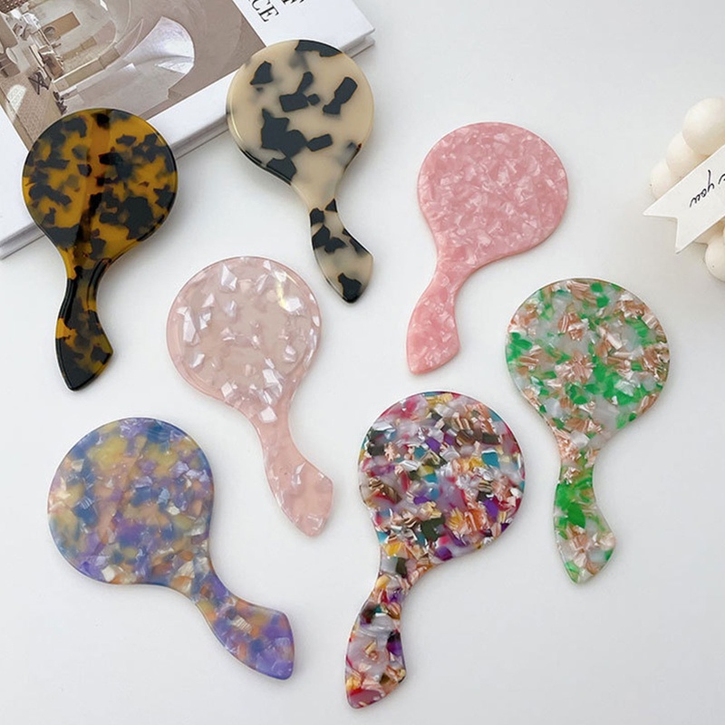 Gương Trang Điểm Cầm Tay Thiết Kế Dễ Thương Tiện Dụng Cho SPA / Salon