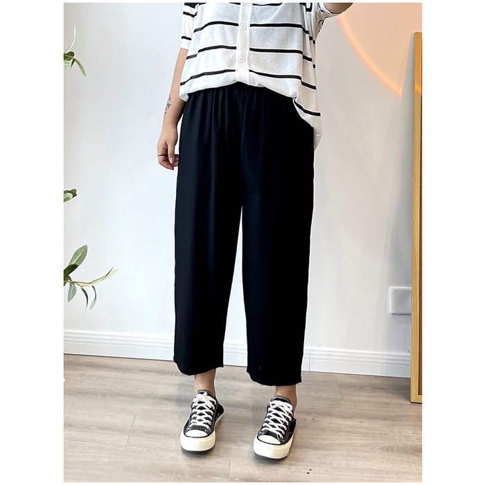Quần baggy bigsize cạp chun chất liệu mềm mịn thoáng mát đủ size 60-100kg