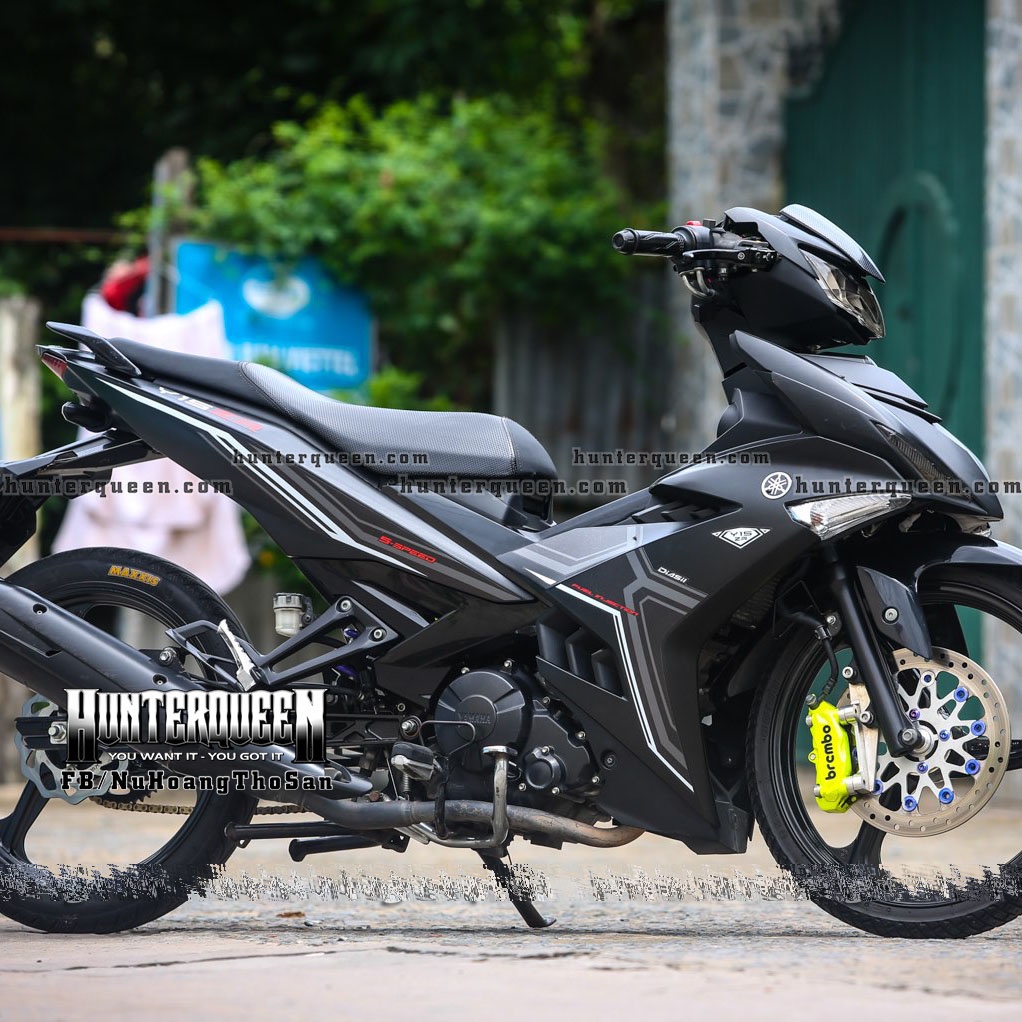 Tem rời UV cao cấp dán Xe Exciter 150 phiên bản Y15ZR mới nhất 2022. Chỉnh sửa theo ý, phối tem theo màu xe