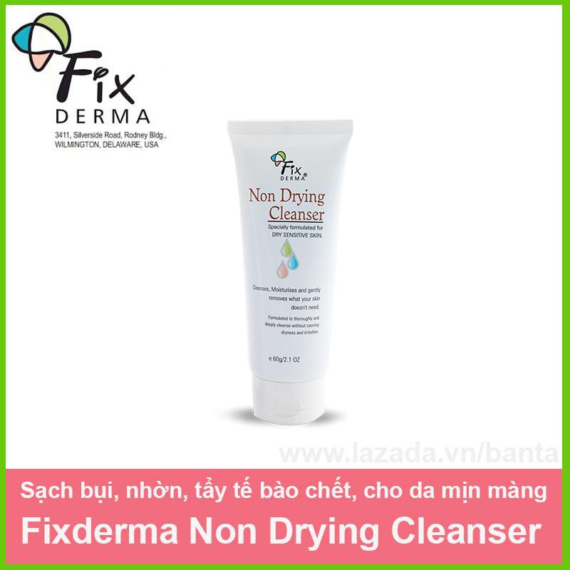 [ CHÍNH HÃNG ] SỮA RỬA MẶT GIẢM MỤN, NHỜN, TẨY TẾ BÀO CHẾT - FIXDERMA NON DRYING CLEANSER