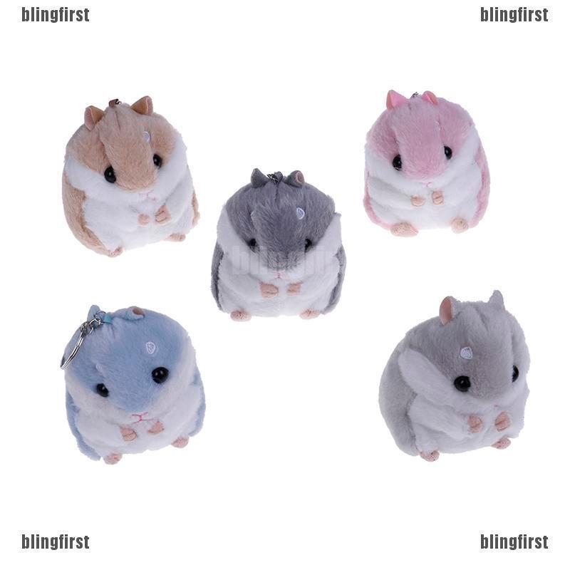 Chuột hamster nhồi bông 10cm ngộ nghĩnh đáng yêu