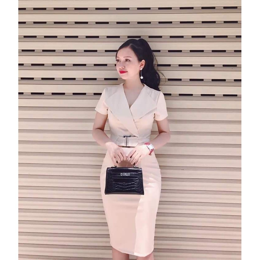 Đầm ôm công sở, dự tiệc, dạo phố Misa Fashion MS316 kèm belt - Có 5 màu | BigBuy360 - bigbuy360.vn