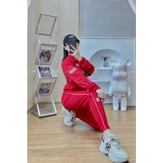 Set thể thao thu đông adidás set gió 2 lớp lót lưới hàng siêu đẹp  hành FULL TAG