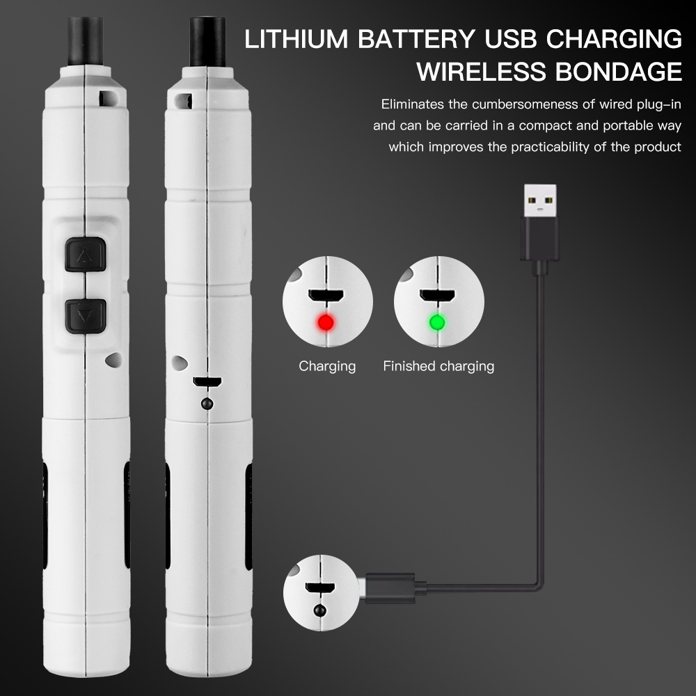 EKEZ Bộ tua vít điện chuyên nghiệp có thể sạc lại USB