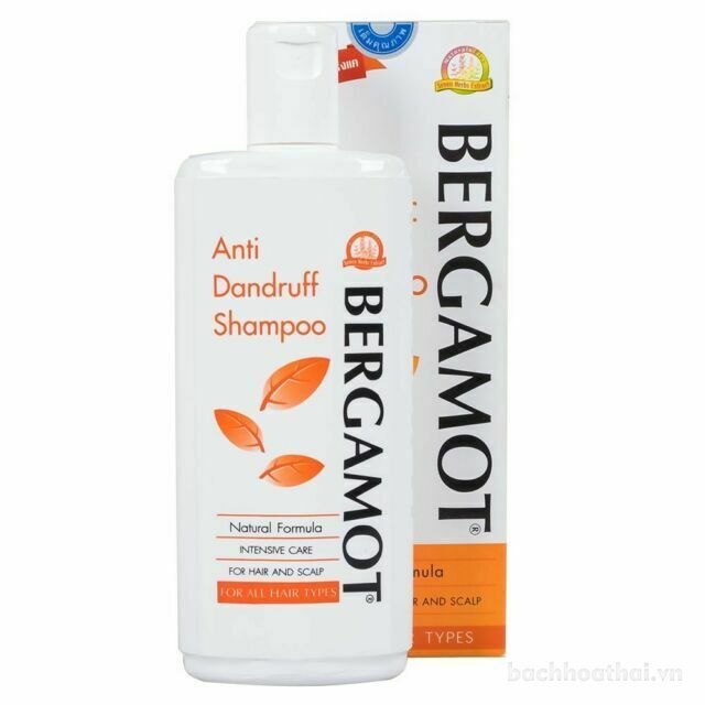 Dầu gội ṫrị ǥàu Bergamot Anti Dandruff Shampoo Thái Lan