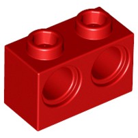 Gạch Lego Technic khối 1 x 2 với 2 lỗ / Lego Part 32000: Technic, Brick 1 x 2 with Holes