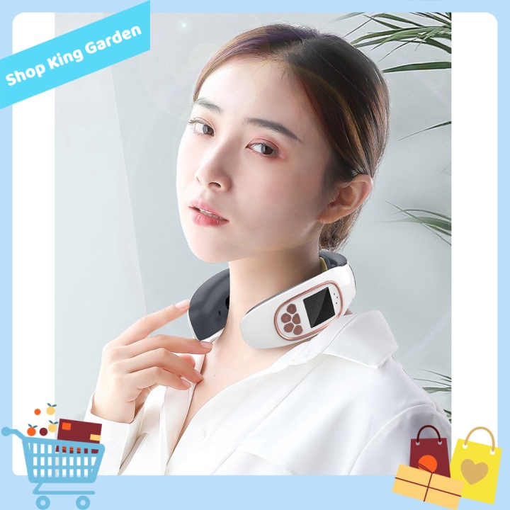 King's Garden - Máy massage vai cổ Dr.Meridians xung điện kèm sưởi ấm (có remote)