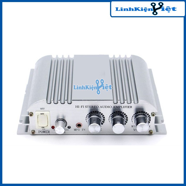 Mạch âm ly HX168AH 300w+300w 12VDC loa trầm- Hifi 2.1