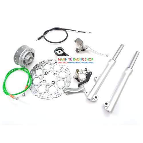 Bộ đĩa trước wave S110 cumbo như hình đĩa zox