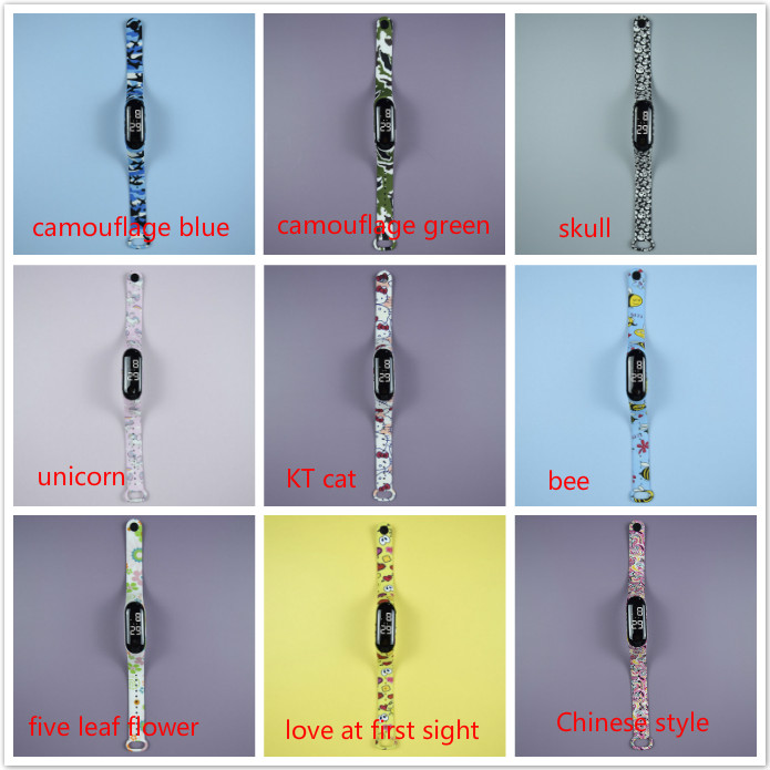 Đồng Hồ Đeo Tay Điện Tử Màn Hình Led Nhiều Màu Cho Bé | BigBuy360 - bigbuy360.vn