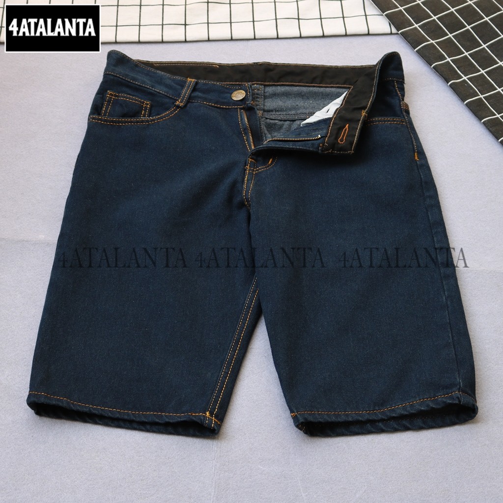 Quần short jean nam 4ATALANTA vải dày đẹp – 4AT - QSJ - 161