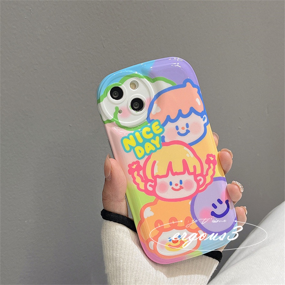 Ốp Điện Thoại Mềm Họa Tiết Hoạt Hình Bảo Vệ Ống Kính Máy Ảnh Cho iPhone 14 13 12 11 Pro Max SE2020 X XR Xs Max 7 8 Plus
