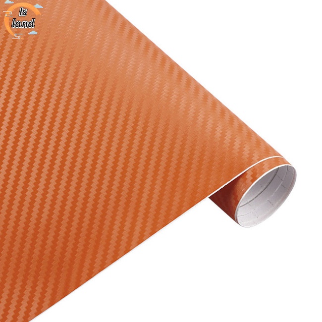 Miếng Dán 3D Bằng Sợi Carbon 30cmx127cm Trang Trí Xe Hơi/ Xe Máy