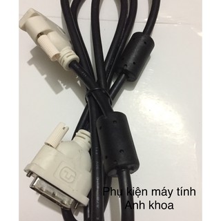 Dây cáp DVI 1.5m đen 010 chất lượng cao