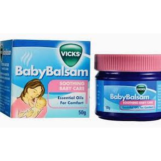 Dầu bôi ấm ngực  Vicks Baby Balsam - Úc