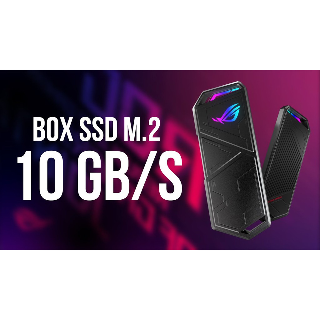Box ổ cứng SSD M.2 PCIe NVM Express Asus ROG STRIX ARION ESD-S1C
