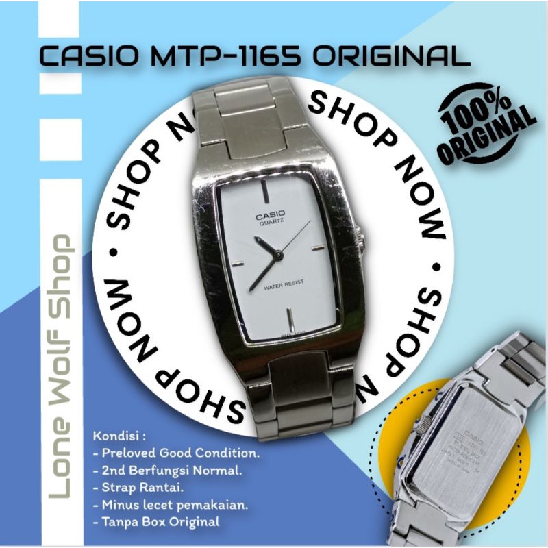 Đồng Hồ Casio Original MTP-1165 Thời Trang Cho Nữ