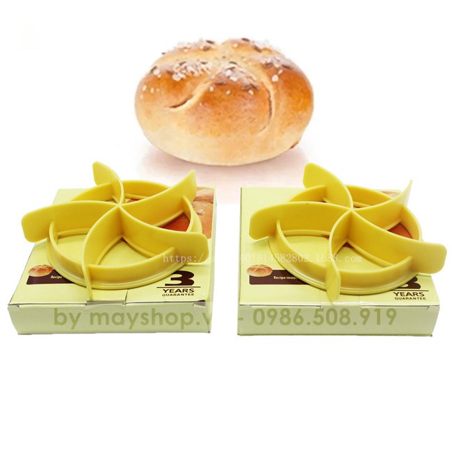 Dụng cụ nhấn rãnh bánh mì tròn