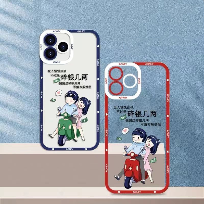 Ốp Điện Thoại TPU Silicone Mềm Trong Suốt Chống Sốc Cho IPhone 14 13 12 Pro Max 11 XS XR X 8 7 6S Plus