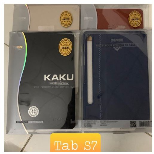 Bao da Samsung Tab S7 11 inch T870 Chính hãng Kaku nhiều màu