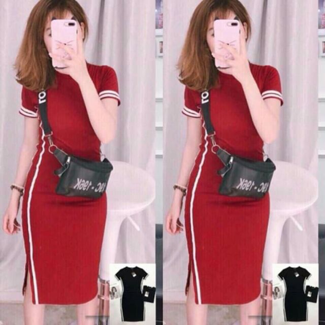 ĐẦM BODY ,ĐẦM VIỀN THỂ THAO TAY NGẮN CÁ TÍNH | BigBuy360 - bigbuy360.vn