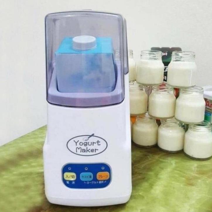 Máy Làm Sữa Chua Tự Động Yogurt Maker, công nghệ Nhật Bản cao cấp mới nhất - Loại 3 nút tự động - TongkhoGiaDung